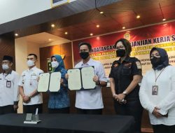 Penandatanganan Perjanjian Kerja Sama Antara BNNP DIY Dengan TP PKK Gunungkidul