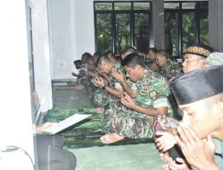 Rindam Jaya Gelar Doa Bersama Jelang Pergantian Tahun Baru 2023