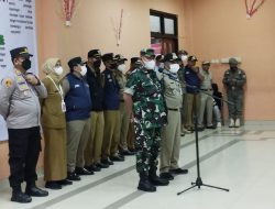 Muspika Tiga Pilar Bersama Koramil 01/Jatinegara Giat Apel Pengamanan Tahun Baru