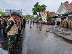 Koramil 02/Matraman bersama Tiga Pilar Muspika melaksanakan Apel Pengamanan Tahun Baru 2023