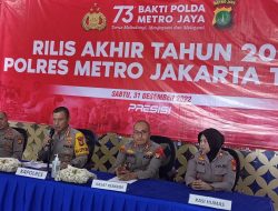 Rilis Akhir Tahun Polres Jakarta Timur Berhasil Ungkap 3925 kasus Selama Tahun 2022
