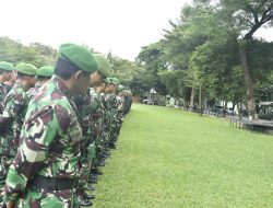 Rindam Jaya Gelar Apel Kesiapsiagaan Antisipasi Cuaca Ekstrem Awal Tahun 2023