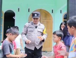 Prihatin Kecanduan Gadget Pada Anak, Humas Polres Lebong Gelar Lomba Lato-lato