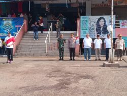 Adanya Apel Gabungan di Pasar Baru, Kanit Lantas Polsek Bekasi Timur bersama anggota gelar Pengaturan Lalulintas