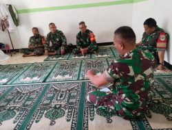 Setiap Rabu, Koramil 06/Cimanggis Rutin Laksanakan Sholat Dhuha, Yassin dan Doa Bersama