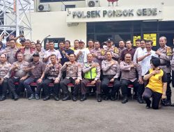 Polsek Pondok Gede Gelar Pisah Sambut Kapolsek