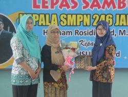 SMPN 246 Jakarta Gelar Lepas Sambut Kepala Sekolah