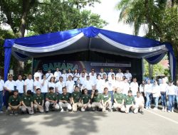 Danlanal Palembang Dukung Kegiatan Sosialisasi Cinta Bangga Paham Rupiah Melalui Semarak Bahagia Ramadhan