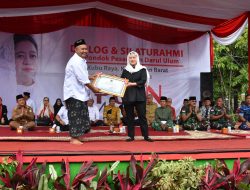 Bentuk Dukungan Bidang Pendidikan, Danlantamal XII Hadiri Dialog Ketua DPR RI di Pesantren Darul Ulum Kubu Raya