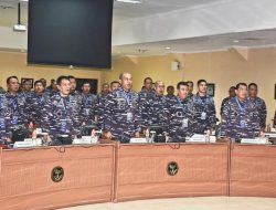 PgS. Danlanal Bintan Ikuti Rakor dan Rakernis Potmar Tahun 2023