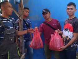 Sambut Bulan Puasa Ramadhan, Primkopal Lanal Sabang Ikut Meriahkan Meugang