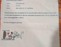 Diduga Percetakan EAG Tidak Bisa Merealisasi BTS Dua Sekolah Di Bekasi