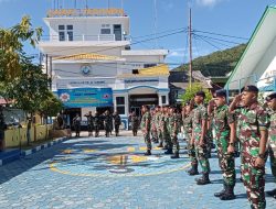 Diperkuat Prajurit Baru, Lanal Tarempa Gelar Acara Tradisi Penerimaan Bintara Remaja