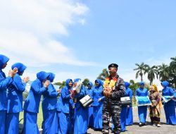 Bulan Puasa Tidak Menyurutkan Semangat Dalam Penyambutan Komandan Lanal Sabang