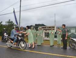 Berbagi di Bulan Penuh Berkah, Satuan Jajaran TNI AD Bagikan Takjil Pada Masyarakat
