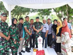 Kasad Ziarah ke TMP Kesenden dan Tinjau Pembangunan Masjid Syarif Abdurachman