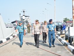 Kapolda Kalbar Laksanakan CC ke Danlantamal XII