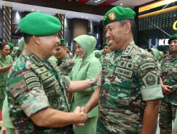 Kasad Terima Laporan Kenaikan Pangkat 47 Pati TNI AD, Termasuk Danjen Kopassus Termuda dan Dua Kowad