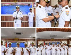 Dua Komandan KRI Jajaran Satrol Lantamal I Diserah Terimakan