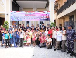 Sambut Paskah Tahun 2023, Lantamal I Bekerjasama Gereja HKBP Parsaoran Tegalsari dan PMI Kota Medan Gelar Baksos Donor Darah