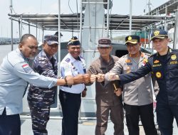 Jelang Libur Hari Raya Idul Fitri 1444 H, Lanal Dumai Laksanakan Patroli Bersama Pantau Situasi Keamanan Perairan Dumai