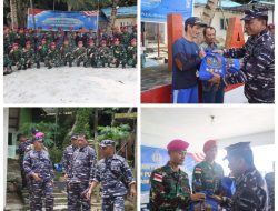 Jelang Hari Raya Idul Fitri, Kasal Bagikan Bingkisan Kepada Satgas Pam Puter