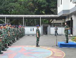 Lanal Bandung Gelar Apel Khusus Jelang Libur Hari Raya Idul Fitri 1444 H