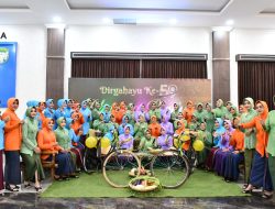 Danlanal Sabang Beserta Ketua Cabang 3 Korcab I DJA I Hadiri Peringatan Ke-59 HUT Dharma Pertiwi Tahun 2023