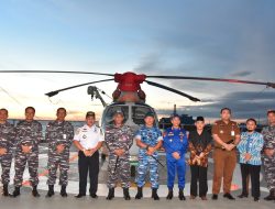 Lantamal XII Beserta Satgas Operasi Trisila 2023 Undang Forkopimda Makan Malam di KRI Teluk Calang