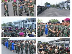 Komandan Lantamal I Belawan Pimpin Apel Khusus dan Halal Bihalal