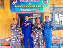 Perkuat Sinergitas TNI-Polri, Jajaran TNI AL Lanal Banjarmasin Laksanakan Kunjungan Silaturahmi Ke Polres Wilayah Kerjanya