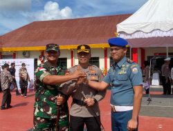 Perkuat Sinergitas TNI-Polri, Jajaran TNI AL Lanal Bintan Laksanakan Deklarasi Pencegahan Karhutla