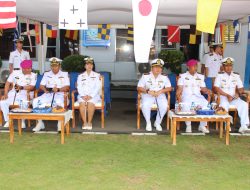 Komandan Lanal Bandung Hadiri Upacara Serah Terima Jabatan Komandan Lanal Cirebon dan Dantim Intel Lantamal III Jakarta