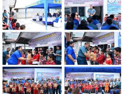 Kunjungan Kasih Lantamal I Ke Panti Asuhan Yayasan Hadirat Kasih Sahabat Indonesia, Dalam Rangka Paskah Tahun 2023