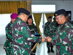 Danlantamal I Pimpin Sertijab Ka Kuwil Lantamal I, Kadisharkan Lantamal I dan Kafasharkan Belawan