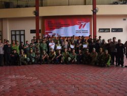 Dandim 0501/JP Hadiri Apel Ketua Satuan Keamanan Lingkungan (Satkamling)