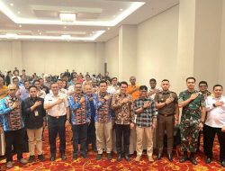 Mewakili Dandim, Danramil 08/JB Hadiri Rapat Pleno Terbuka KPU Jakarta Pusat