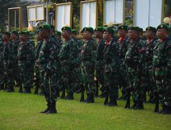 Kodim 0501/JP Laksanakan Upacara Bendera 17 Juli 2023 Di Lapangan Makodim Jakarta Pusat