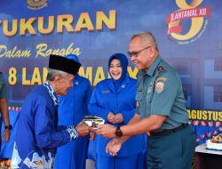 Lantamal XII Gelar Syukuran Dalam Rangka HUT ke-8 di Mako Lantamal XII