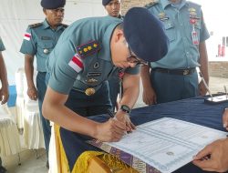 Komandan Lanal TBA Pimpin Apel Kesiapan Seleksi Casis Caba/Cata TNI AL Gelombang II TA. 2023