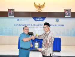 Prajurit Lanal Banjarmasin dan Jalasenastri  Cabang 4 Koorcab XIII DJA II Terima Sosialisasi CBP Rupiah dari BI Kalsel