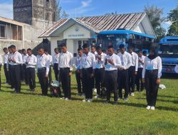 Pangkalan TNI AL Simeulue Berangkatkan 42 Calon Siswa Bintara dan Tamtama TNI AL
