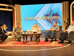 Danlantamal I Hadiri Acara Dialog Sumut Menyapa Kupas Tuntasdi TVRI Sumatera Utara