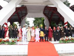 Danlanal TBA Hadiri Upacara Detik-Detik Proklamasi HUT RI Ke- 78 Tahun 2023