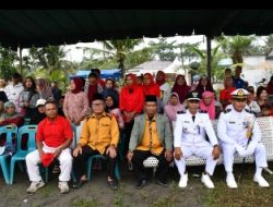 Lantamal I Laksanakan Upacara dan Perayaan HUT Ke-78 RI di Desa Palu Kurau Deli Serdang Sumatera Utara