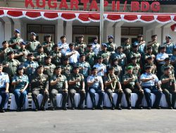 Komandan Lanal Bandung Hadiri Acara Kenal Pamit Dankogartap II/Bandung