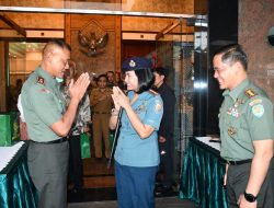 Komandan Lanal Bandung Hadiri Acara Lepas Sambut Pangdam lll/Siliwangi,