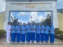 Dalam Rangka HUT Jalasenastri Ke 77 Tahun 2023, Cabang 5 Korcab IV DJA I Lanal Bintan Laksanakan Zarah di TMP Dwikora