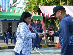 Meriahkan HUT Ke-78 RI, TNI AL Lanal TBA Gelar Berbagai Lomba