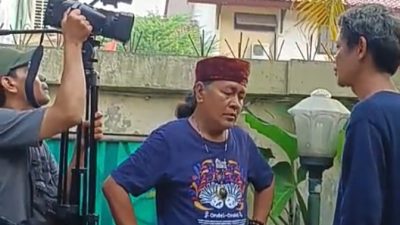 Zaenal Langgar Bersama Tim Garap Film Pendek Tasya Dan Pinky Boy Untuk Festival Film Betawi 2023